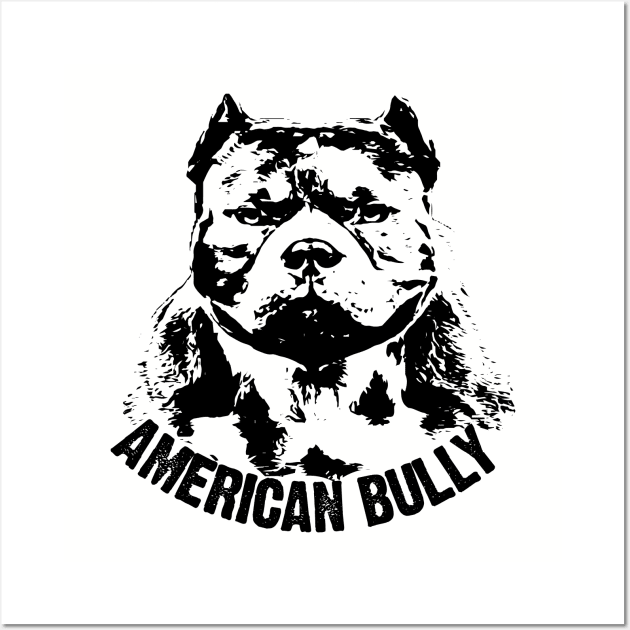 American Bully Wall Art by Nartissima